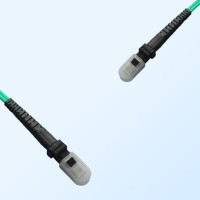 MTRJ Male MTRJ Male Duplex Jumper Cable OM3 50/125 Multimode