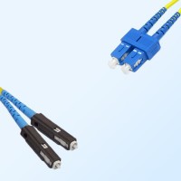 SC MU Duplex Jumper Cable OS2 9/125 Singlemode