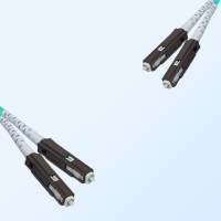 MU MU Duplex Jumper Cable OM3 50/125 Multimode
