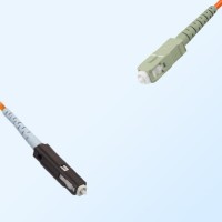 SC MU Simplex Jumper Cable OM1 62.5/125 Multimode