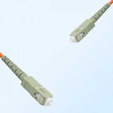 SC SC Simplex Jumper Cable OM2 50/125 Multimode