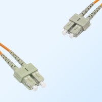 SC SC Duplex Jumper Cable OM2 50/125 Multimode