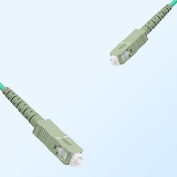 SC SC Simplex Jumper Cable OM3 50/125 Multimode