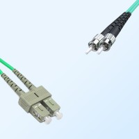 ST SC Duplex Jumper Cable OM4 50/125 Multimode