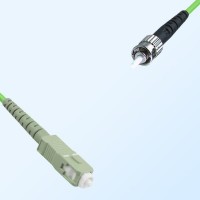 ST SC Simplex Jumper Cable OM5 50/125 Multimode
