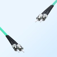 ST ST Duplex Jumper Cable OM3 50/125 Multimode