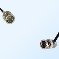 75Ohm BNC Male - BNC Male Right Angle Cable Assemblies