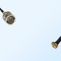 75Ohm BNC Male - MCX Male Right Angle Cable Assemblies