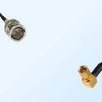 75Ohm BNC Male - SMC Female Right Angle Cable Assemblies