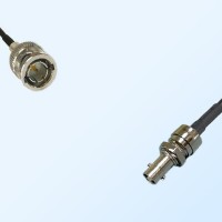 75Ohm HD-BNC/Micro BNC/Ultra Tiny BNC Bulkhead Female - BNC Male Cable