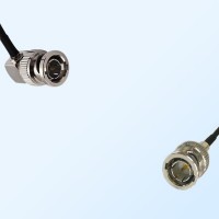 75Ohm BNC Male Right Angle - BNC Male Cable Assemblies