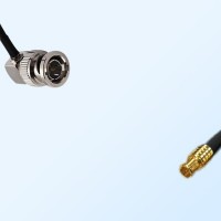 75Ohm BNC Male Right Angle - MCX Male Cable Assemblies