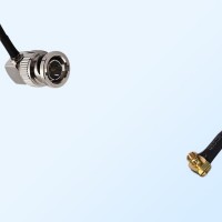 75Ohm BNC Male Right Angle - MCX Male Right Angle Cable Assemblies