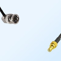 75Ohm BNC Male Right Angle - SMB Male Cable Assemblies