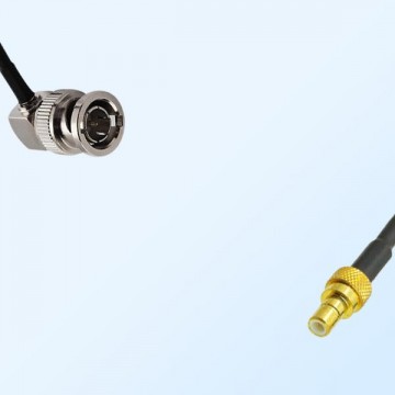 75Ohm BNC Male Right Angle - SMB Male Cable Assemblies