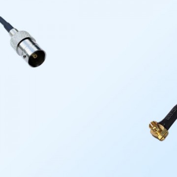 75Ohm BNC Female - MCX Male Right Angle Cable Assemblies
