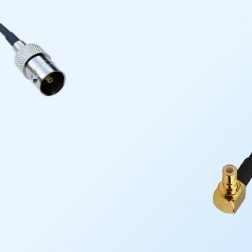 75Ohm BNC Female - SMB Male Right Angle Cable Assemblies