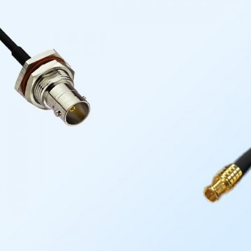 75Ohm BNC Bulkhead Female with O-Ring - MCX Male Cable Assemblies