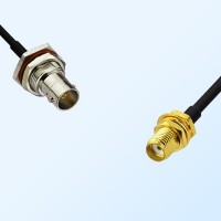 75Ohm BNC Bulkhead Female with O-Ring - SMA Bulkhead Female Cable
