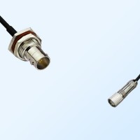 75Ohm BNC Bulkhead Female with O-Ring - 1.6/5.6 DIN Male Cable