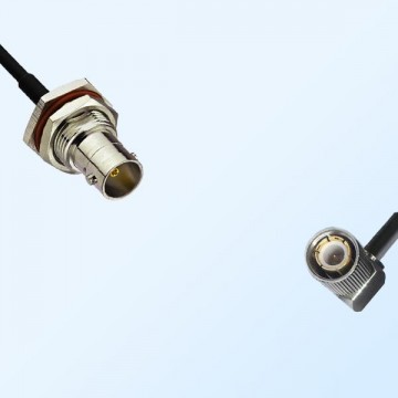 75Ohm BNC Bulkhead Female with O-Ring - 1.6/5.6 DIN Male R/A Cable