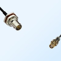 75Ohm BNC O-Ring Bulkhead Female - 1.6/5.6 DIN Bulkhead Female Cable
