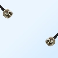 75Ohm F Male - F Male Jumper Cable