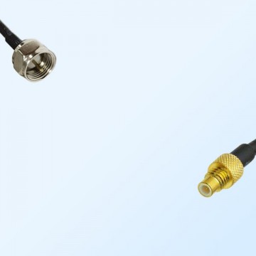 75Ohm F Male - SMC Male Jumper Cable