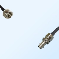 75Ohm HD-BNC/Micro BNC/Ultra Tiny BNC Bulkhead Female - F Male Cable