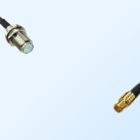 75Ohm F Bulkhead Female - MCX Male Jumper Cable