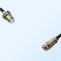 75Ohm HD-BNC/Micro BNC/Ultra Tiny BNC Male - F Bulkhead Female Cable