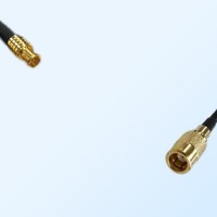 75Ohm MCX Male - SMB Female Jumper Cable