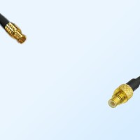 75Ohm MCX Male - SMC Male Jumper Cable