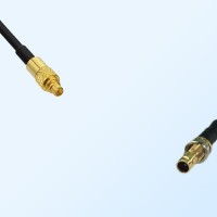 75Ohm MMCX Male - 1.0/2.3 DIN Bulkhead Female Cable Assemblies