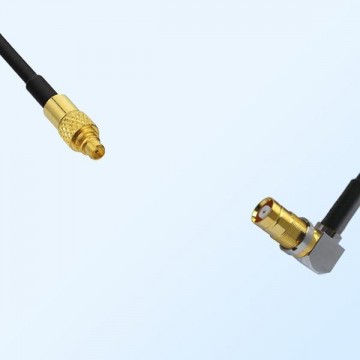 75Ohm MMCX Male - 1.6/5.6 DIN Bulkhead Female R/A Cable Assemblies