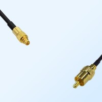 75Ohm MMCX Male - RCA Male Cable Assemblies