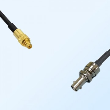 75Ohm HD-BNC/Micro BNC Bulkhead Female - MMCX Male Cable