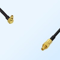 75Ohm MMCX Male Right Angle - MMCX Male Cable Assemblies