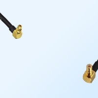 75Ohm MMCX Male Right Angle - SMB Male Right Angle Cable Assemblies