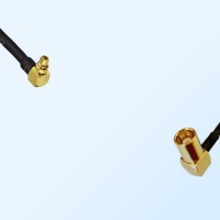 75Ohm MMCX Male Right Angle - SMB Female Right Angle Cable Assemblies