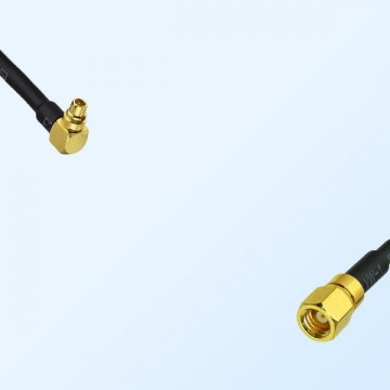 75Ohm MMCX Male Right Angle - SMC Female Cable Assemblies