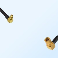 75Ohm MMCX Male Right Angle - SMC Female Right Angle Cable Assemblies