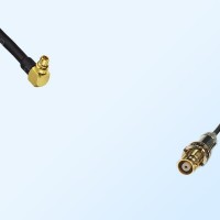 75Ohm MMCX Male R/A - 1.6/5.6 DIN Bulkhead Female Cable Assemblies