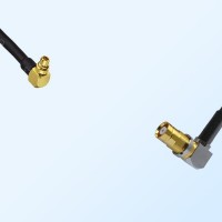 75Ohm MMCX Male R/A - 1.6/5.6 DIN Bulkhead Female R/A Cable Assemblies