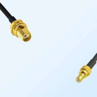 75Ohm SMA Bulkhead Female - SMB Male Jumper Cable