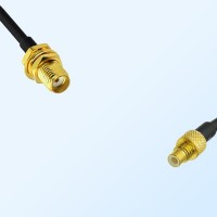 75Ohm SMA Bulkhead Female - SMC Male Jumper Cable