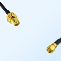 75Ohm SMA Bulkhead Female - SMC Female Jumper Cable