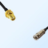 75Ohm HD-BNC/Micro BNC/Ultra Tiny BNC Male - SMA Bulkhead Female Cable