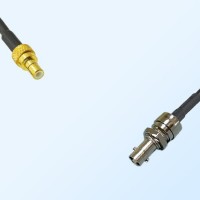 75Ohm HD-BNC/Micro BNC/Ultra Tiny BNC Bulkhead Female - SMB Male Cable