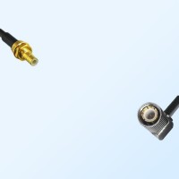 75Ohm SMB Bulkhead Male - 1.6/5.6 DIN Male R/A Cable Assemblies